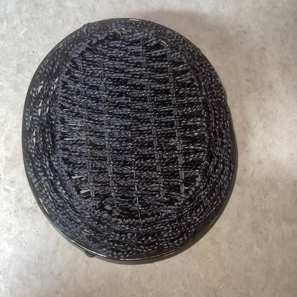 Wrought Iron Basket with Handle - Picture 5 of 6